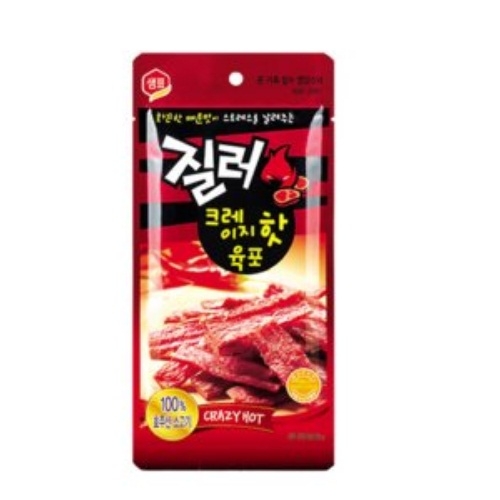 샘표식품 질러 크레이지 핫 육포 30g (1개)