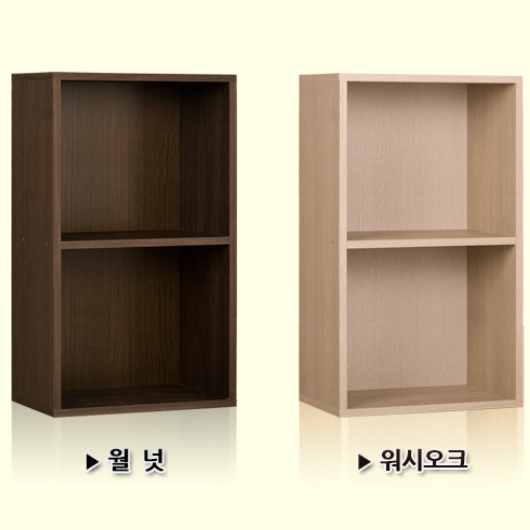 하우디가구 칸높은 2단 칼라 공간박스_이미지
