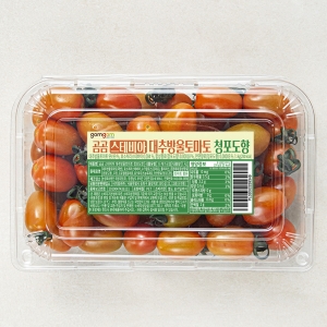 곰곰 스테비아 대추방울토마토 청포도향 1kg (4개)_이미지