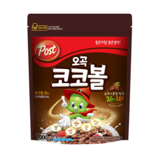 동서식품 포스트 오곡코코볼 1kg (5개)_이미지