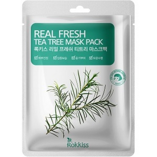  록키스 리얼 프레쉬 티트리 마스크팩 [1매] 상품이미지