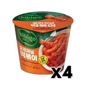 CJ제일제당 비비고 컵떡볶이 110g (4개)_이미지