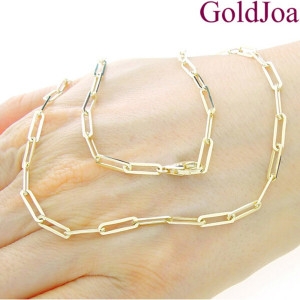 메디쉬재팬 럭셔리 남여공용 클립1.5 체인 14k목걸이 y-cl-15c 선물