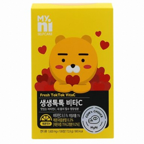 생생톡톡 비타C 108정