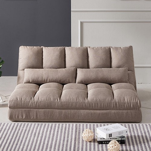 동서가구 레스트 패브릭 좌식 소파베드 2인용