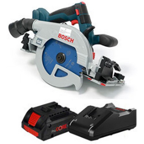 보쉬 GKS 18V-57-2 GX (프로코어 4.0Ah, 배터리 1개)