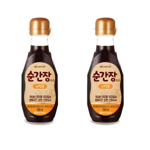 베베 이유식 순간장 비빔용 190ml 2개