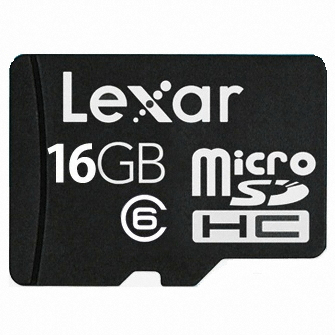 Lexar micro SD 2011 Gen3 (16GB)