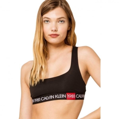 캘빈클라인 언더웨어 1981 볼드 언라이닝 브라렛 QF5577 블랙 XS 여성용 2 645493