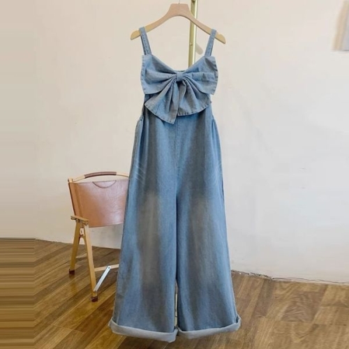 BL10246_다임리프수트/데님올인원/사랑스러운핏/여름코디/데이트룩 블루/FREE