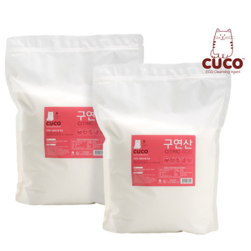 CUCO 구연산 중국산 5kg (2개)_이미지
