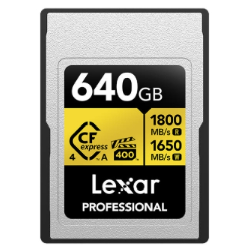 Lexar CFexpress 4.0 Professional 타입 A 골드시리즈 (640GB)