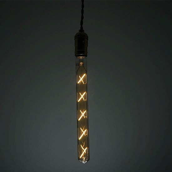 포커스 LED COB T30 롱타입 스틱 에디슨전구 전구색 5W_이미지