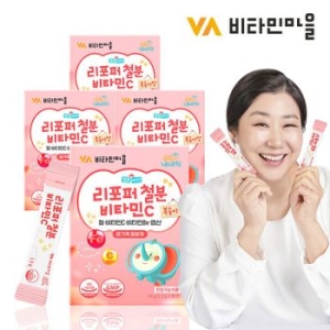 비타민마을 리포퍼 철분 비타민C 30포 (4개)_이미지