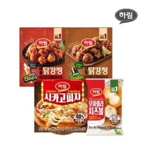 하림 간장 닭강정 250g + 매콤 닭강정 250g