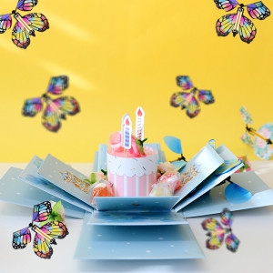 플라잉나비박스 서프라이즈박스 나비선물상자 어버이날선물 어린이날선물 플라잉나비 프로포즈 생일파티