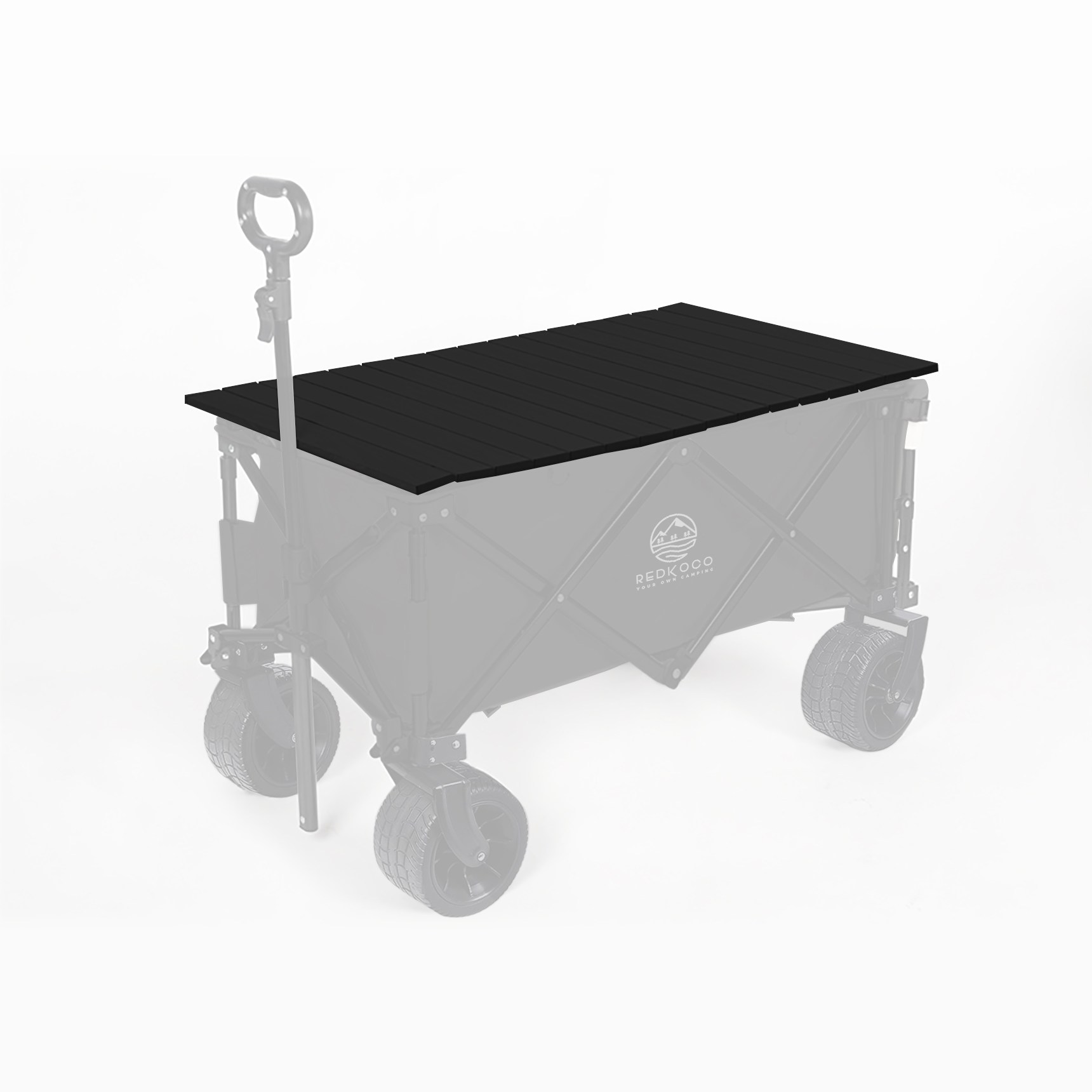 레드코코 캠핑웨건 롱바디 카트 뒷문오픈 광폭타이어 상판_이미지