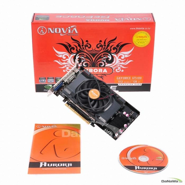 ���̳��� AURORA ������ GTS450 ���ζ� D5 512MB