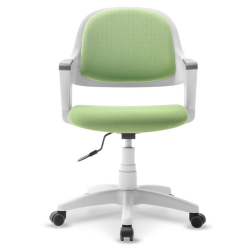 체어클럽 터치백 화이트바디 의자 (패브릭등판)_이미지