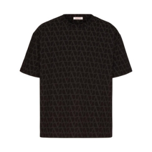  발렌티노 가라바니 반팔 티셔츠 4V3MG14Y9KCMXM P24 Black