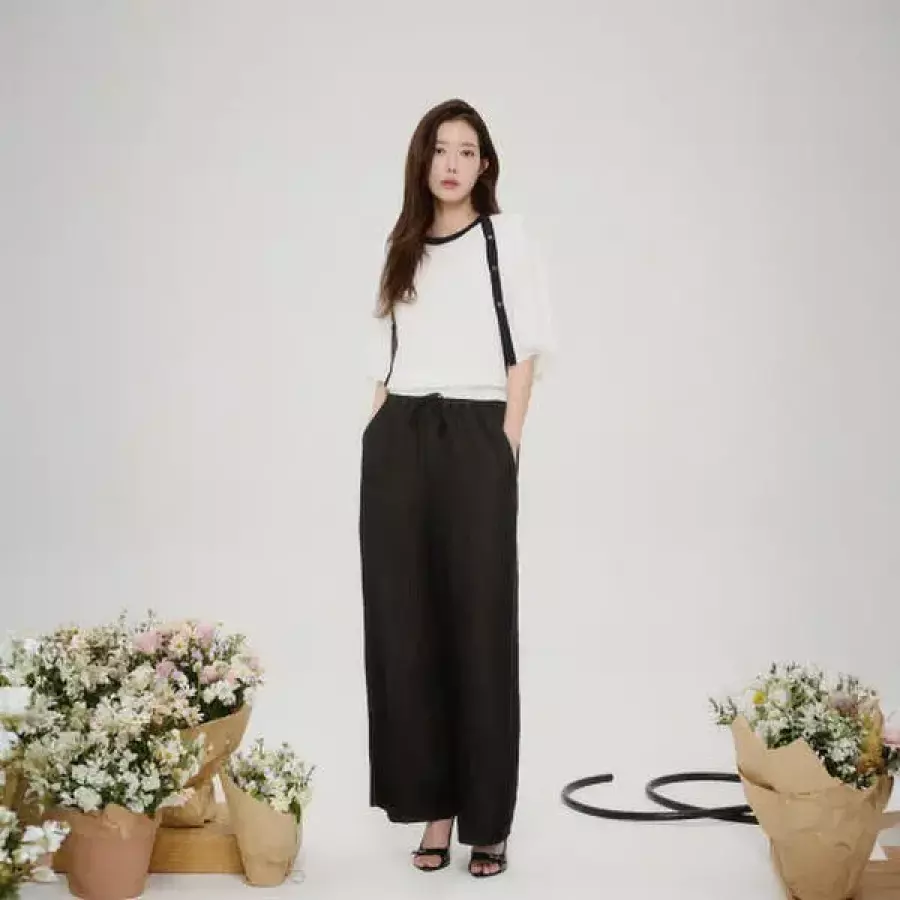 밴딩와이드핏데님팬츠BMPKD2297