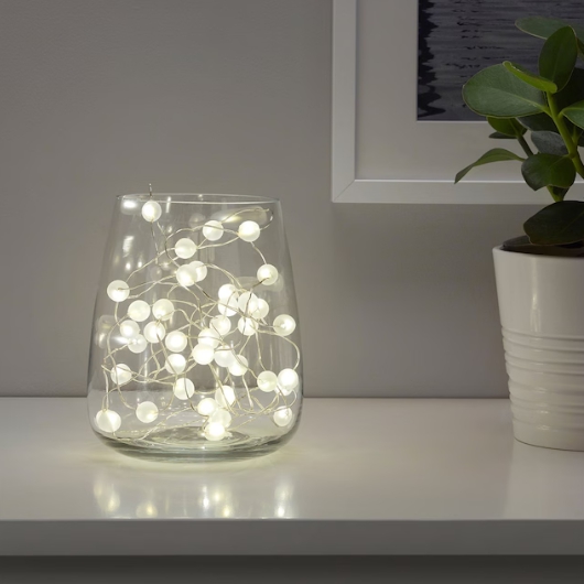 이케아 LED SNOYRA 스뇌위라 줄조명_이미지