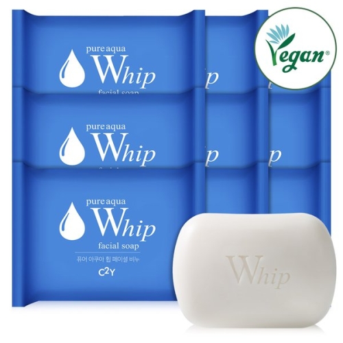 C2Y 퓨어 아쿠아 휩 페이셜 비누 100g (9개)_이미지