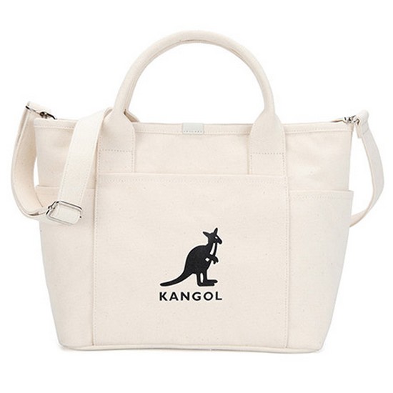 캉골 뉴 캔버스 토트백 피크닉 3942 (아이보리)_이미지