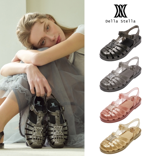 여성 글로우젤리샌들