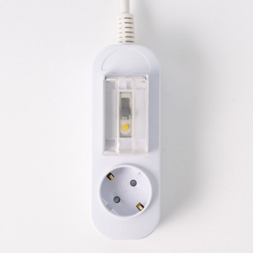 에스제이이비 보에담 1구 16A 누전차단 고용량 멀티탭 화이트