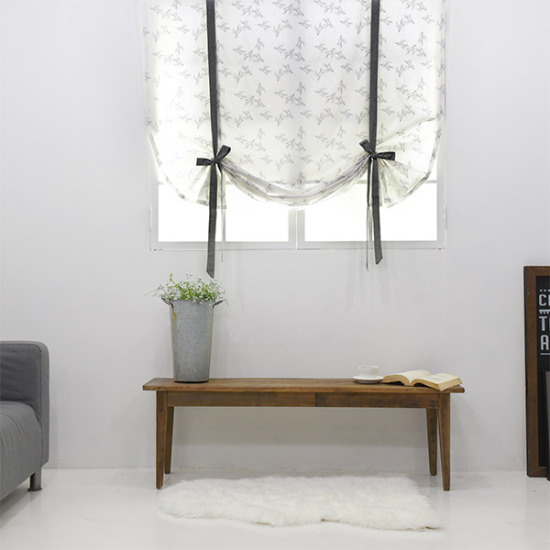 휴디자인 벨라이프 블라썸 롤업커튼 (145x180cm)