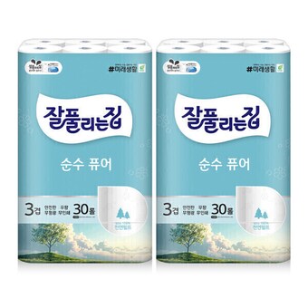 <b>잘</b><b>풀리는</b><b>집</b> 순수퓨어 30m (30롤)