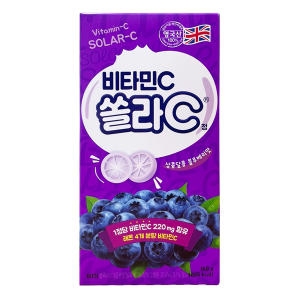 고려은단 쏠라C 블루베리맛 80정 (5개)_이미지