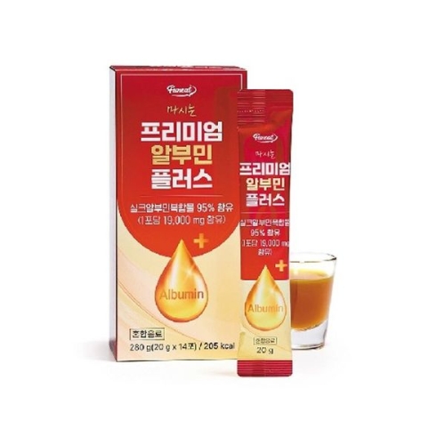 퍼니트 프리미엄 마시는 알부민 플러스 20g 14포 (3개)_이미지