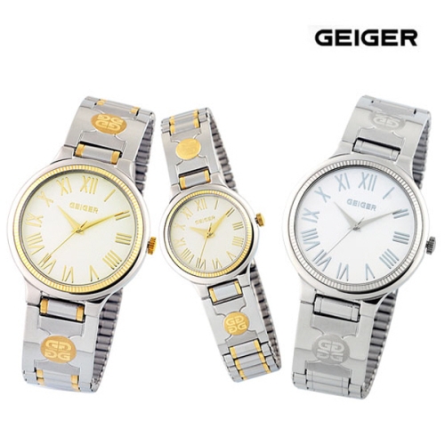 가이거 가이거GEIGER 남녀커플시계 GE1109 메탈 택1_이미지