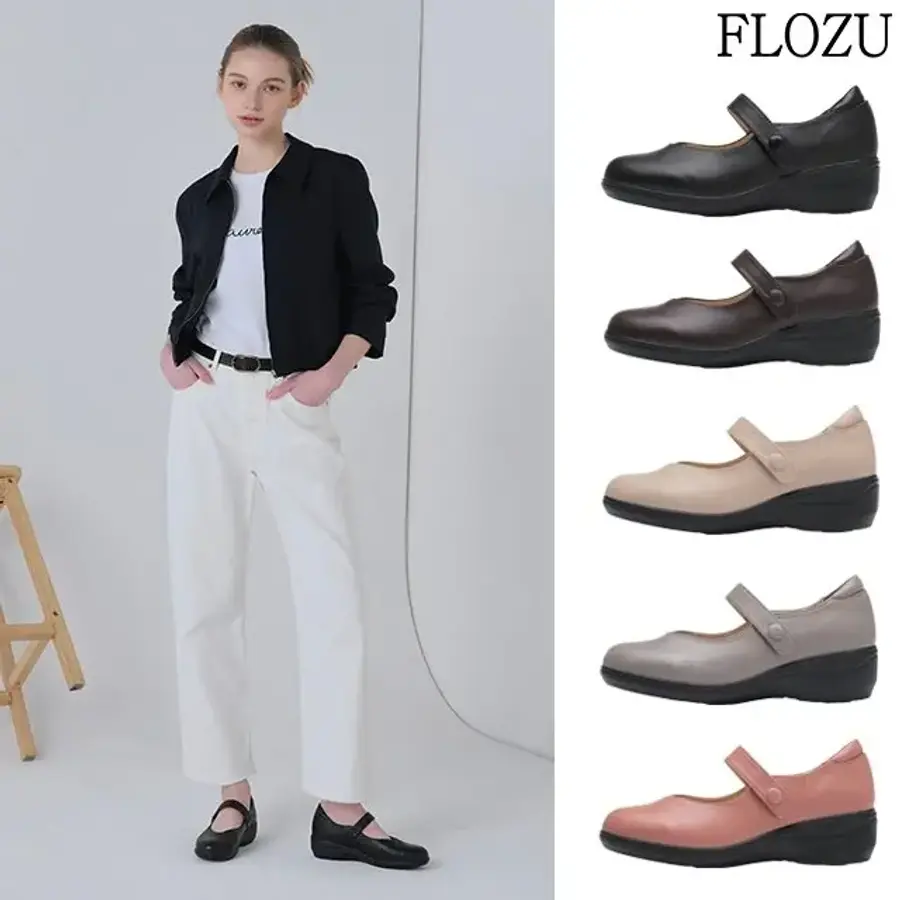 플로쥬 양가죽 웨지 메리제인 컴포트화이미지입니다. 누르면 해당 게시물로 새창이동합니다.