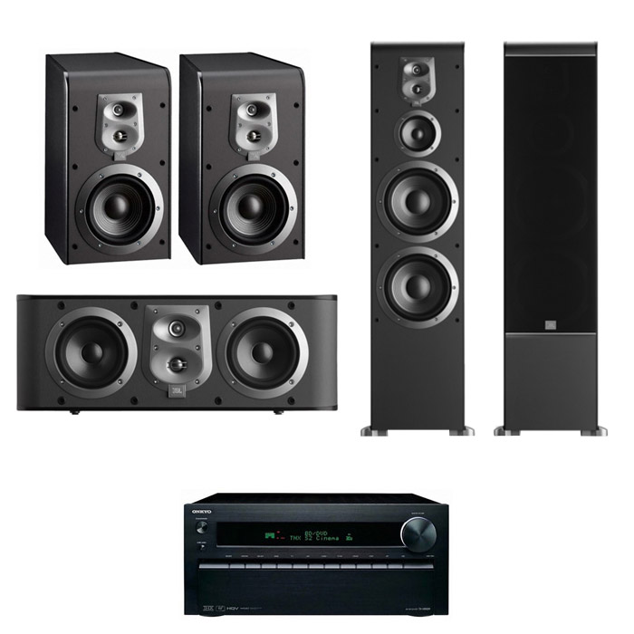 JBL ES90 5.0채널 + 온쿄 AV리시버 (TX-NR809)_이미지