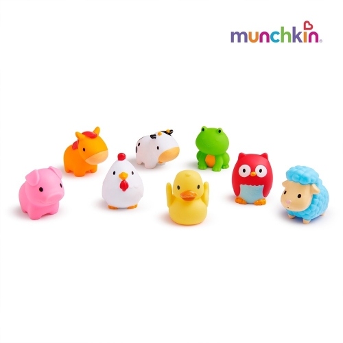 먼치킨 동물농장 물총놀이 세트 8p_이미지