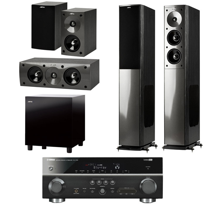 야모 S606 5.1채널 + 야마하 AV리시버 (RX-V767, SUB-210)