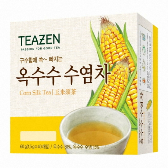 티젠 옥수수수염차 40T이미지입니다. 누르면 해당 게시물로 새창이동합니다.