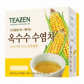 티젠 <b>옥수수</b><b>수염</b><b>차</b> 40T