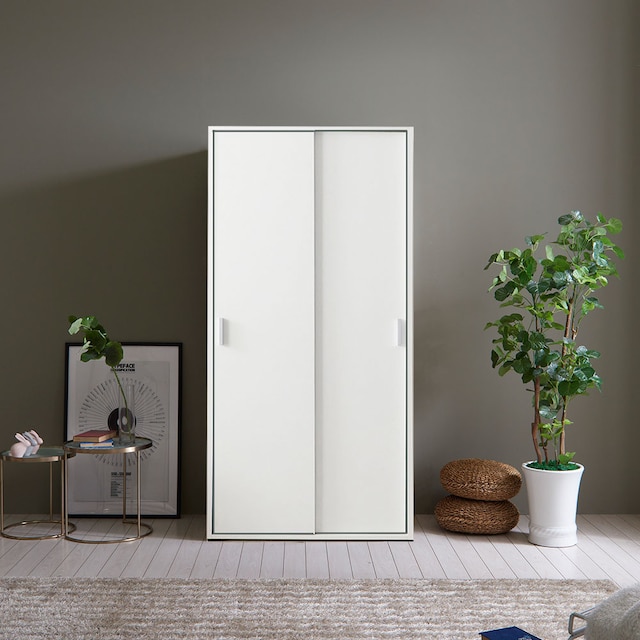 웰튼  모노 슬라이딩 옷장 800