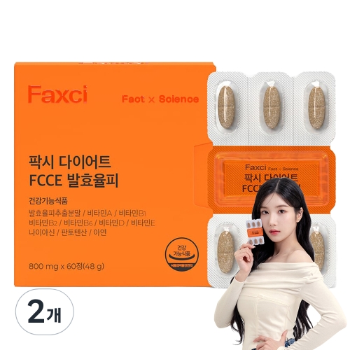 코스맥스바이오 피토틱스 FCCE 발효율피 다이어트 800mg 60정