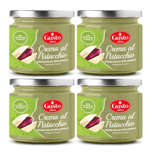 구스토이탈리아 에트나 피스타치오 크림 스프레드 190g (4개)