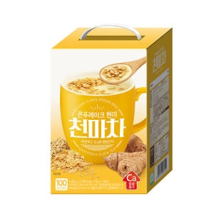 담터 콘푸레이크 현미 천마차 100개입 (1개)_이미지
