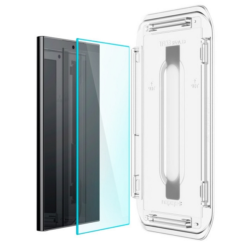 슈피겐 갤럭시S24 울트라 글라스tR 이지핏 강화유리 보호필름 (액정 2매)_이미지