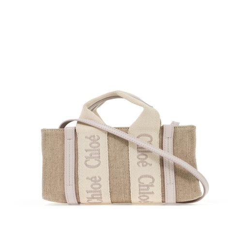 끌로에 CHC24UP237L17 미니 우디 쇼핑 백 B0231212536