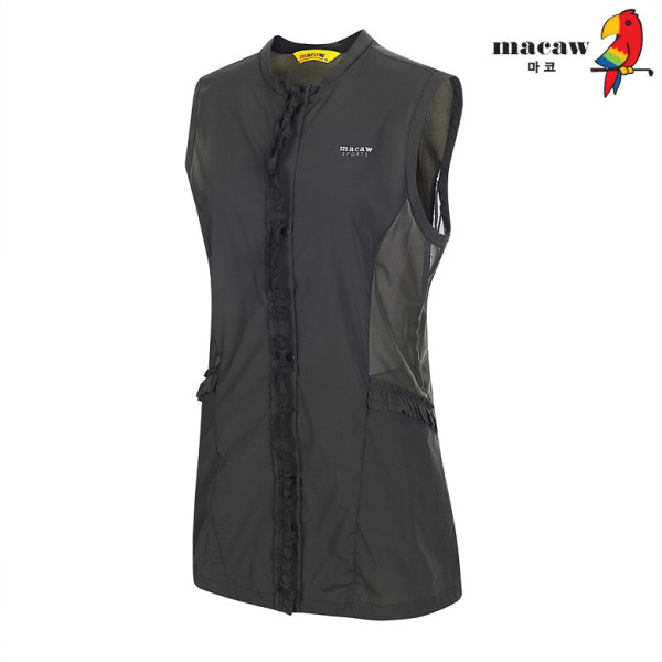 마코 프릴장식 집업 베스트 MMW2WV01이미지입니다. 누르면 해당 게시물로 새창이동합니다.