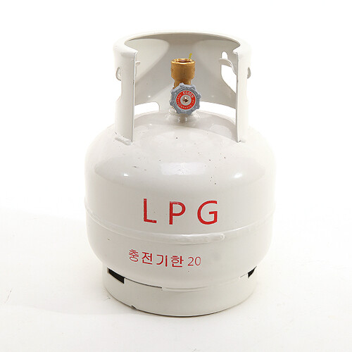 원테크 나비아 스틸 LPG 가스통 3kg_이미지