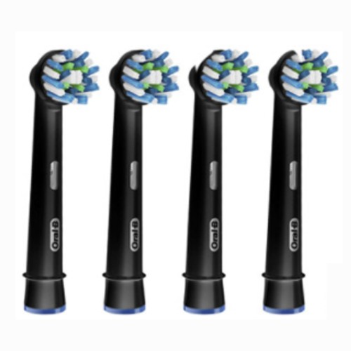 브라운 오랄비 크로스액션 블랙에디션 EB50BK (4개)